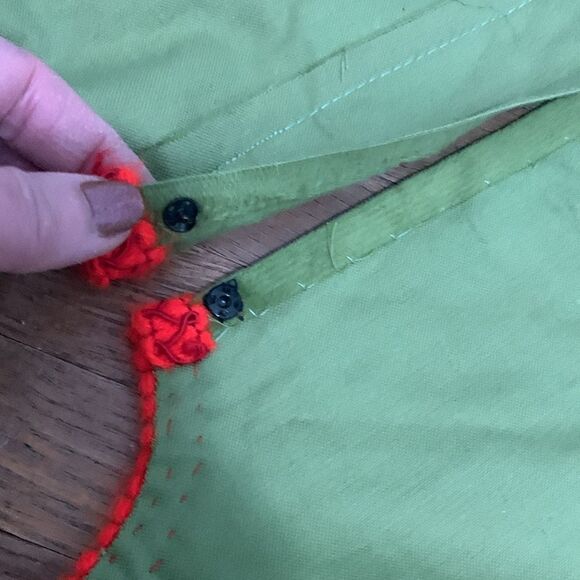 Vintage Unique Handmade Christmas Tree Skirt Felt Holiday Appliques Kitschy - Picture 13 of 17